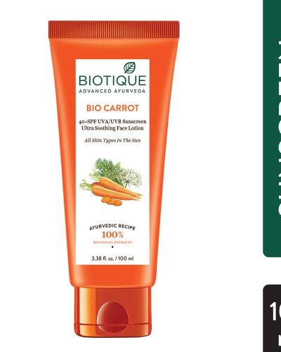 Bio Carrot Sunscreen Face Lotion 100ML